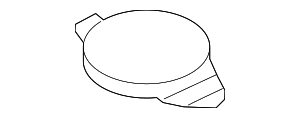 WWC1 - Body: Motorcraft™ Washer Fluid Reservoir Cap for Ford Image