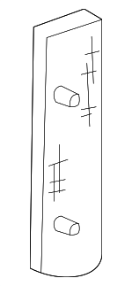 5974342 - Electrical: Reflector for Cadillac: Escalade | Chevrolet: Blazer, C1500, C2500, C3500, K1500 Pickup, K2500 Pickup, K3500 Pickup, Suburban C1500, Suburban C2500, Suburban K1500, Suburban K2500, Tahoe | GMC: C1500 Pickup, C2500 Pickup, C3500 Pickup, K1500 Pickup, K2500 Pickup, K3500 Pickup, Suburban C1500, Suburban C2500, Suburban K1500, Suburban K2500, Yukon Image