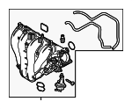 L34113100G - Engine: Intake Manifold for Mazda: 6 Image