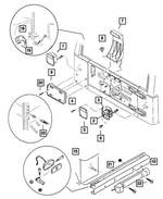 56018649AD - Electrical: Tail Stop Turn Lamp, Left for Mopar Image