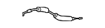 72131TK4A01 - : Lock Cable for Acura Image