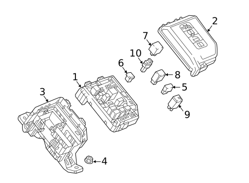 Fuse & Relay for 2018 Chevrolet Spark #0