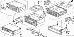 934010501608 - Electrical/Exhaust/Heater/Fuel: BOLT-WASHER (5X16) for Honda Image