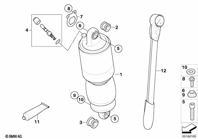 33537710188 - : Valve for BMW-Motorrad Image