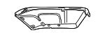 1F616803007 - Body: Headliner for Mazda: B2300, B3000, B4000 Image