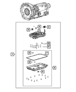 68431657AC - Electrical: Transmission Valve Body Kit for Chrysler: 300 | Dodge: Challenger, Charger | Ram: 1500 Classic Image