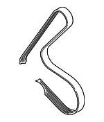 C2C37055 - Cooling System: Drive Belt for Jaguar Image