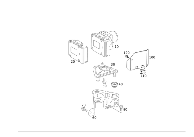19900003 - Brakes: Hexalobular Head Screw for Mercedes-Benz: 250, 300S, CL550, CL600, CL63 AMG, CL65 AMG, S350, S400, S500, S550, S600, S63 AMG, SLS AMG Image image