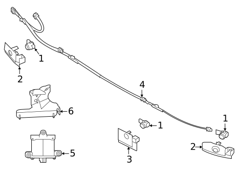 Electrical Components for 2025 Subaru Legacy #0