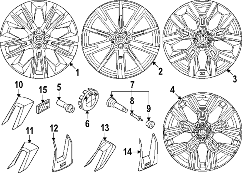 Wheels for 2025 BMW i5 #0