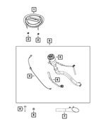 5181503AK - Fuel: Fuel Filler Tube for Mopar Image