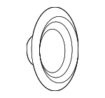 9GT805878 - : 2022-2024 Porsche 911 - Rear Fender Liner Grommet for Porsche: 911 Image