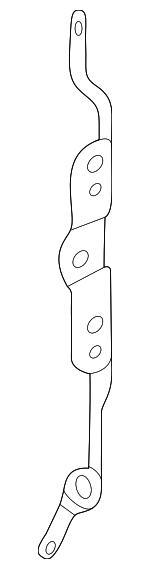 992809573YGRV - Body: Rear Bracket for Porsche Image