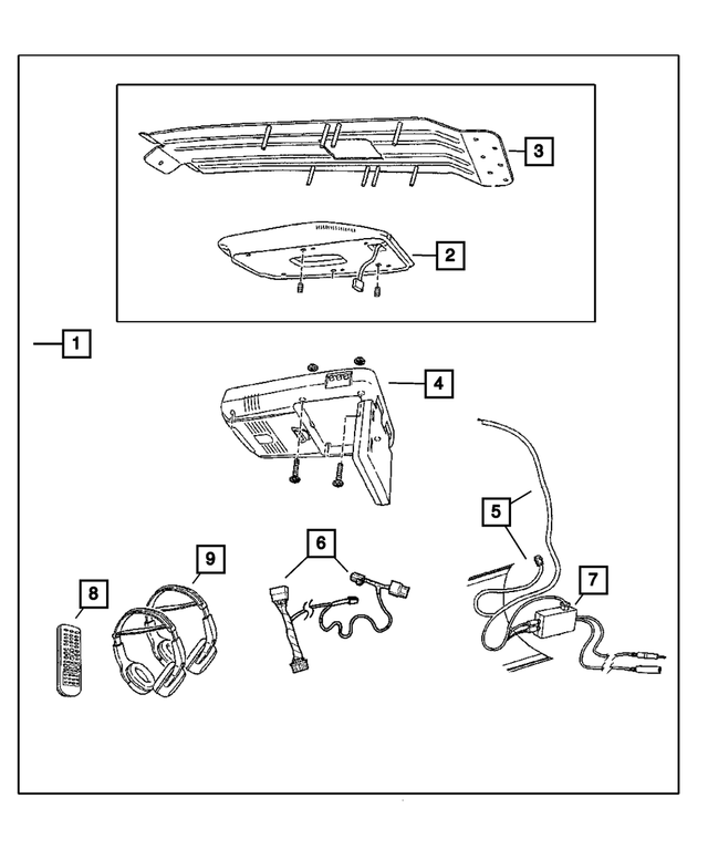 5166867AB - Mopar Accessories - Component Parts: Shroud Shroud for Mopar Image