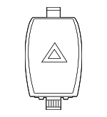 61319389075 - Body: Hazard Switch for BMW: X1, X2, X5, X6 Image