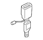 4M0857740PMNB - Electrical: Buckle End for Audi: Q7, SQ7 Image