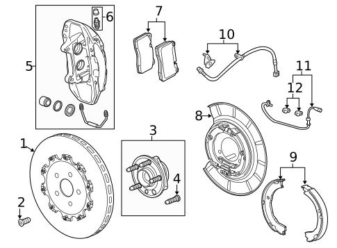 Disc Pads & Brake Shoes for 2014 Chevrolet Camaro #0