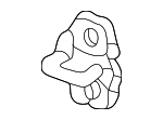 72135SR3003 - Body: Door Lock Striker Plate for Honda Image