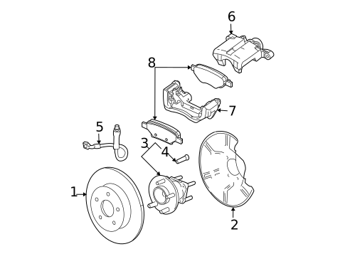Brake Hydraulics for 2007 Chevrolet Malibu #0