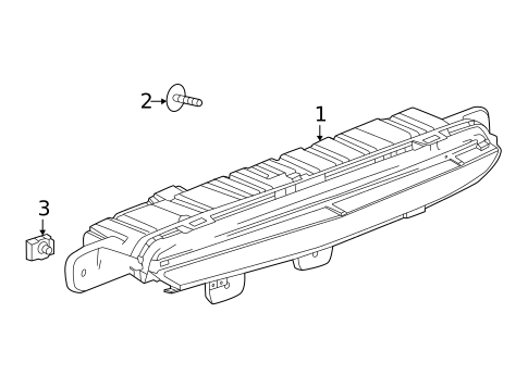 Backup Lamps for 2021 Cadillac CT5 #0
