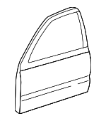 Genuine Toyota 4Runner Door Belt Molding Kit – 4-Piece Set (1996-2002) OEM