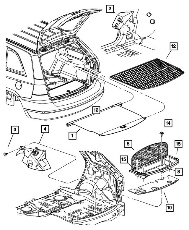 TW56TL2AE - Interior Trim: Tonneau Cover for Mopar Image