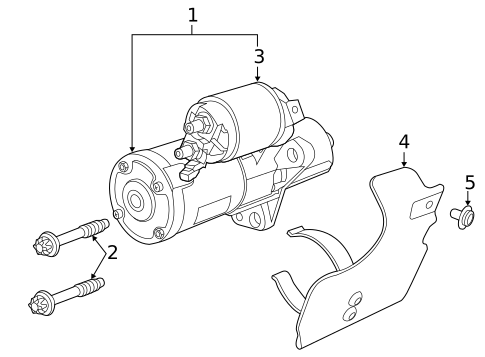 Starter for 2017 Chevrolet Caprice #0