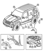 Rear Door Applique, Left