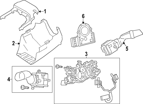 Switches for 2025 Toyota Crown #1