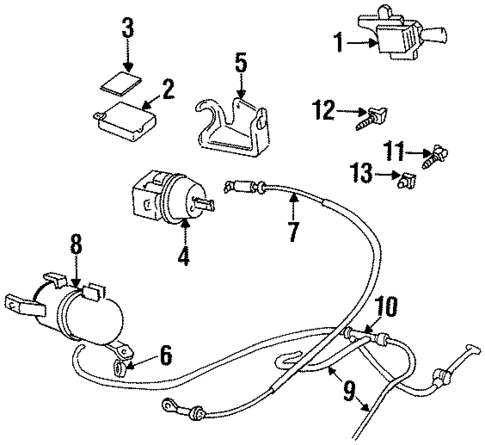 Cruise Control for 1994 Oldsmobile Achieva #0