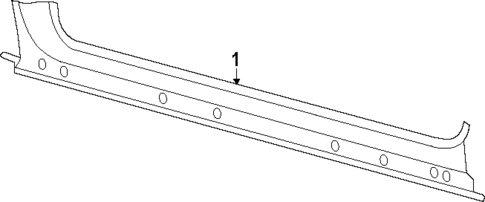 Rocker Panel for 2024 Ford Transit-350 #0