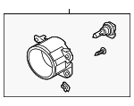 8321A080 - Electrical: Fog Lamp Assembly for Mitsubishi: Eclipse, Endeavor Image
