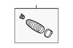 4553509190 - : Tie Rod Boot for Toyota Image