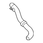 LR062410 - Cooling System: Outlet Hose for Land Rover: Discovery, Range Rover, Range Rover Sport Image