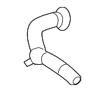 LR117083 - Cooling System: Upper Hose for Land Rover: Discovery, Range Rover, Range Rover Sport Image