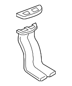 7L0819657A - Body: Front Duct for Volkswagen: Touareg Image