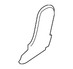 8R0883860A4PK - Body: Seat Hinge Cover for Audi Image image