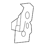 4L0883481 - Body: Folding Seat Latch for Audi Image image