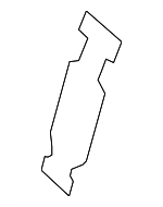 4B0809237B - Body: Striker Plate for Audi: A3, A3 Quattro, A4, A4 Quattro, A5 Quattro, A6, A6 Quattro, A7 Quattro, allroad, Allroad Quattro, Q5, Q7, RS5, RS7, S3, S4, S5, S6, S7, SQ5, TT, TT Quattro Image