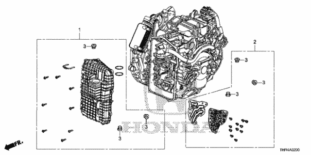 AT Oil Pan - Cover (9AT) for 2019 Honda Odyssey #0