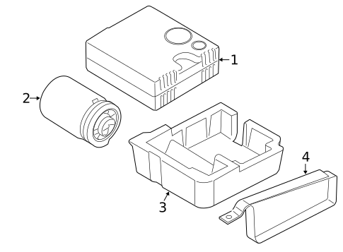 Inflator Components for 2015 BMW X3 #0