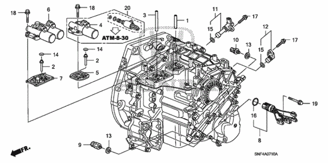 Solenoid for 2006 Honda Civic #0