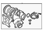 6K145061D - Air &amp; Fuel Delivery: Turbocharger for Volkswagen Image