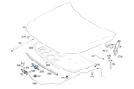 1188804700 - Attachment Parts: Hood for Mercedes-Benz Image
