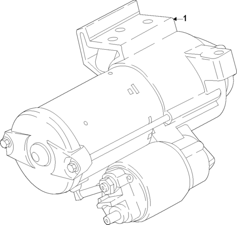 Starter for 2023 BMW X3 #2