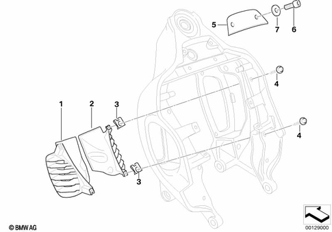 Motorcycle Frame for 2003 BMW-Motorrad R 1200 CL #1