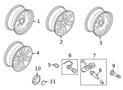 Wheels for 2022 Ford F-150 #0