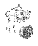 68461209AB - Electrical: Engine Wiring for Mopar Image
