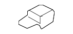 9Y0853455 - Body: Mount Bracket Front Extension for Porsche Image image