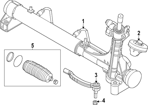 Steering Gear & Linkage for 2024 Ram ProMaster EV #0